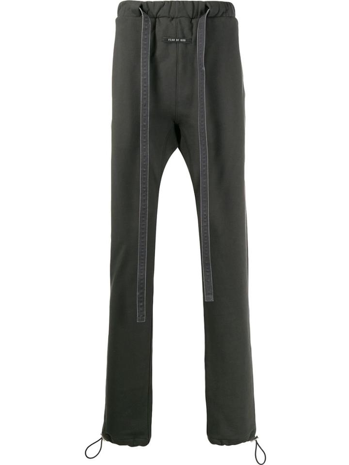 Fear Of God Drawstring Waist Trousers - Grey