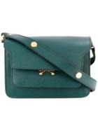 Marni - 'trunk' Bag - Women - Calf Leather - One Size, Green, Calf Leather