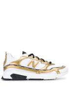 New Balance Gold-tone Detail Sneakers - White