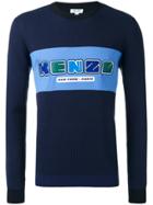 Kenzo Embroidered Sweatshirt - Blue