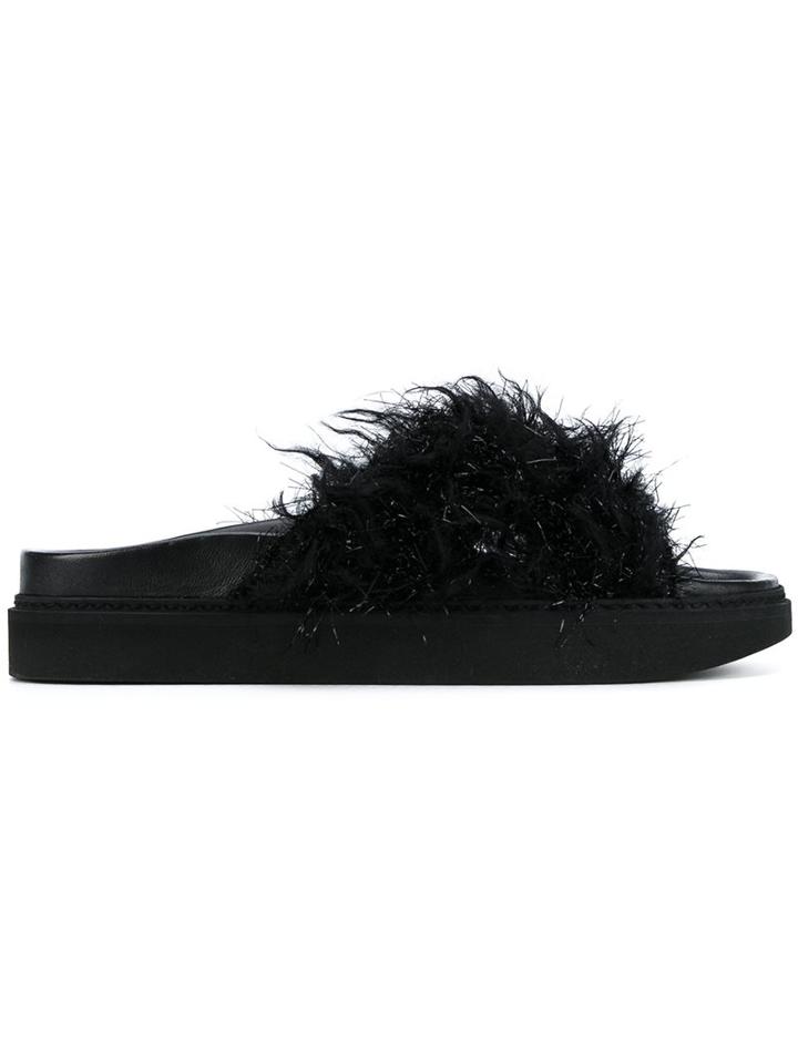 Simone Rocha Fluffy Tinsel Sliders