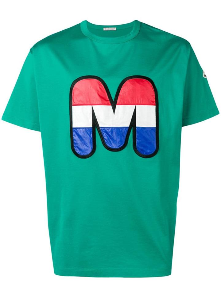 Moncler M Print T-shirt - Green