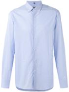 Fay - Checked Shirt - Men - Cotton/polyamide/spandex/elastane - 44, Blue, Cotton/polyamide/spandex/elastane