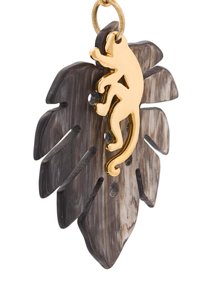 Oscar De La Renta Jungle Earrings - Metallic