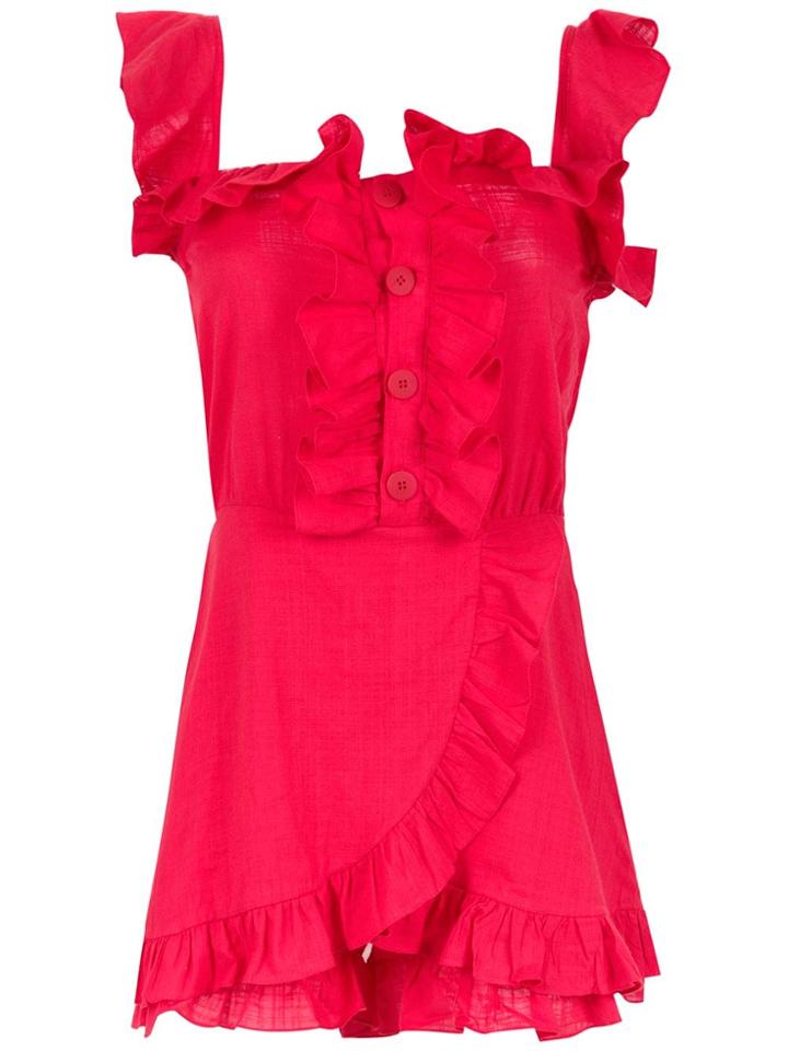 Clube Bossa Follina Romper - Red