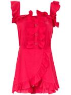 Clube Bossa Follina Romper - Red