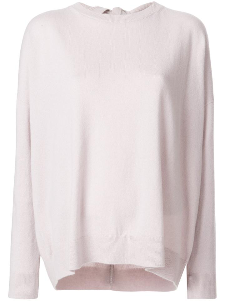 Dorothee Schumacher Crew Neck Jumper - Pink & Purple