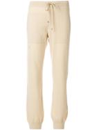 Barrie Cashmere Joggers - Nude & Neutrals