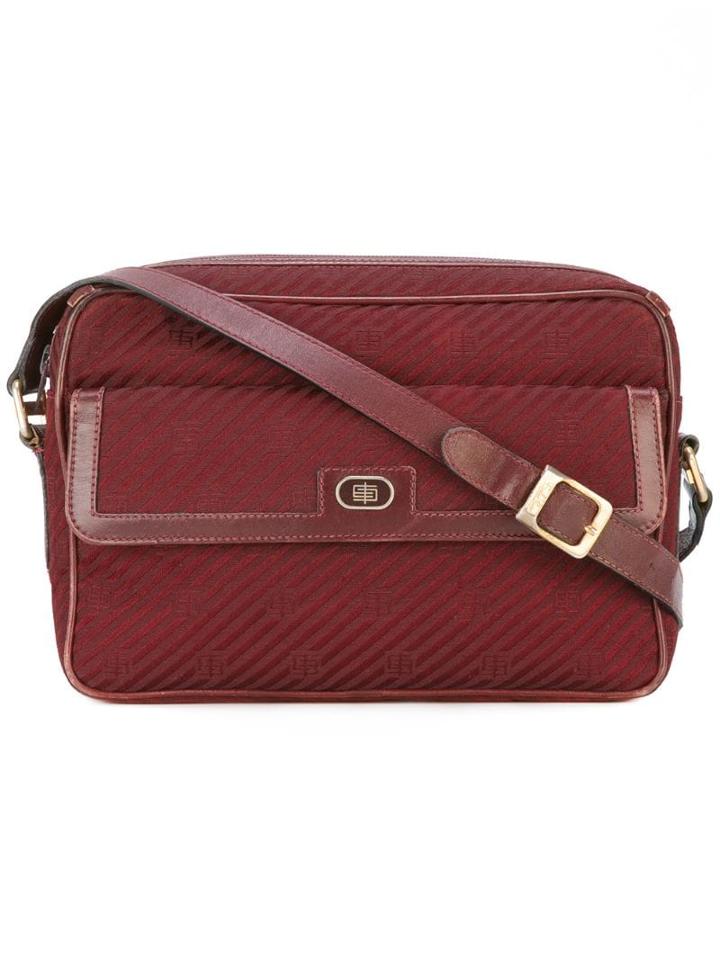 Emilio Pucci Pre-owned Monogram Logo Shoulder Bag - Red