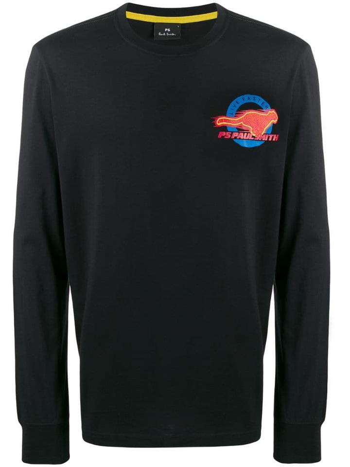 Ps Paul Smith Printed Jersey T-shirt - Black
