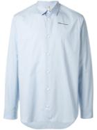Oamc Script Print Shirt - Blue