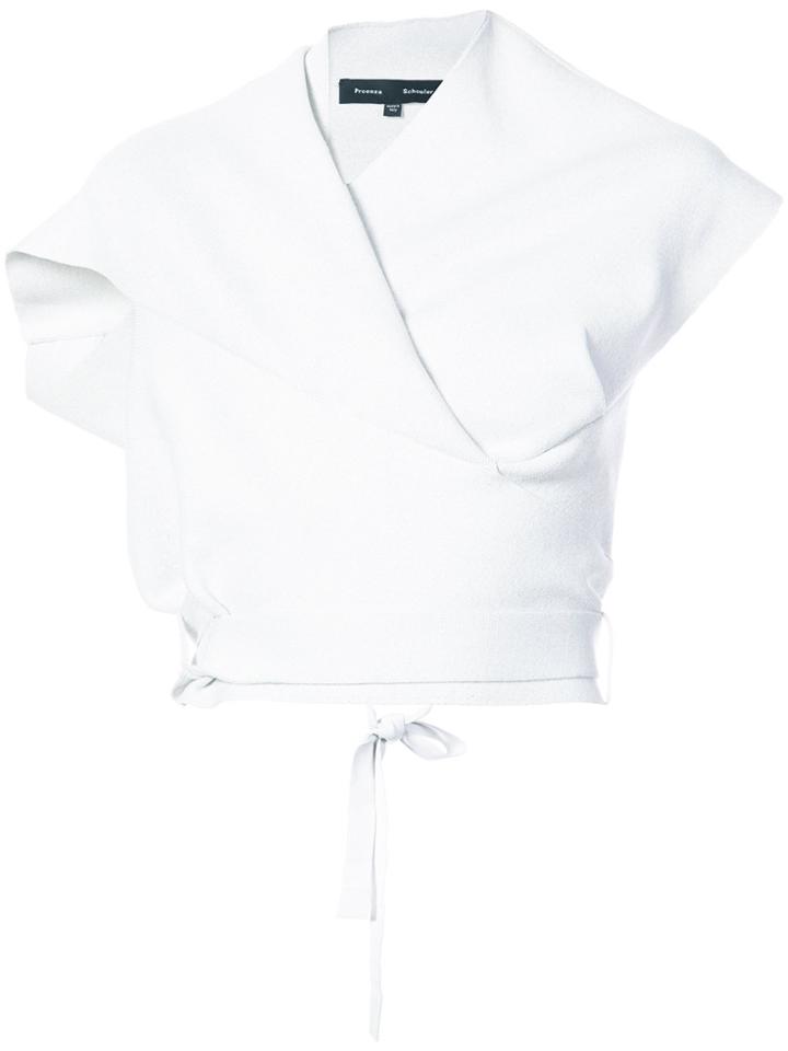 Proenza Schouler Tied Back Top - Grey