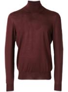 Fay Turtleneck Sweater - Brown