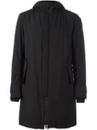 Herno Padded Parka, Men's, Size: 48, Black, Polyester/fluoropolymer/polyamide/feather