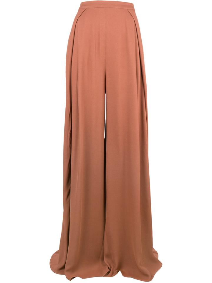 Jacquemus Super Wide Palazzo Pants - Brown