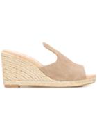 Manebi Wedge Mules - Neutrals