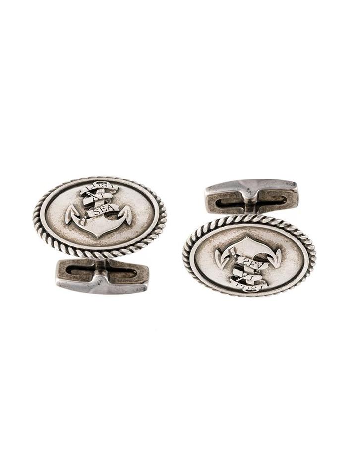 Alexander Mcqueen Lost At Sea Cufflinks