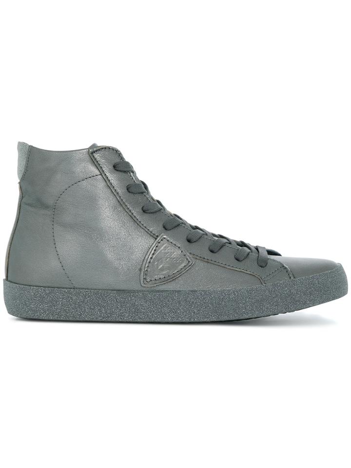 Philippe Model Lens Sneakers - Grey