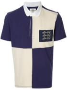Kent & Curwen Flag Polo Shirt - Purple