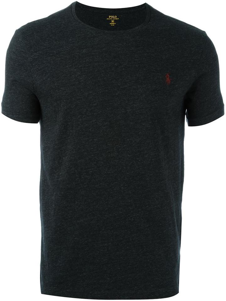 Polo Ralph Lauren Classic T-shirt, Men's, Size: Small, Grey, Cotton