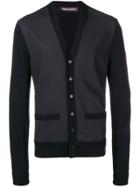Neil Barrett V-neck Cardigan - Black