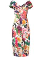 Cushnie Et Ochs Floral Print Dress - Multicolour