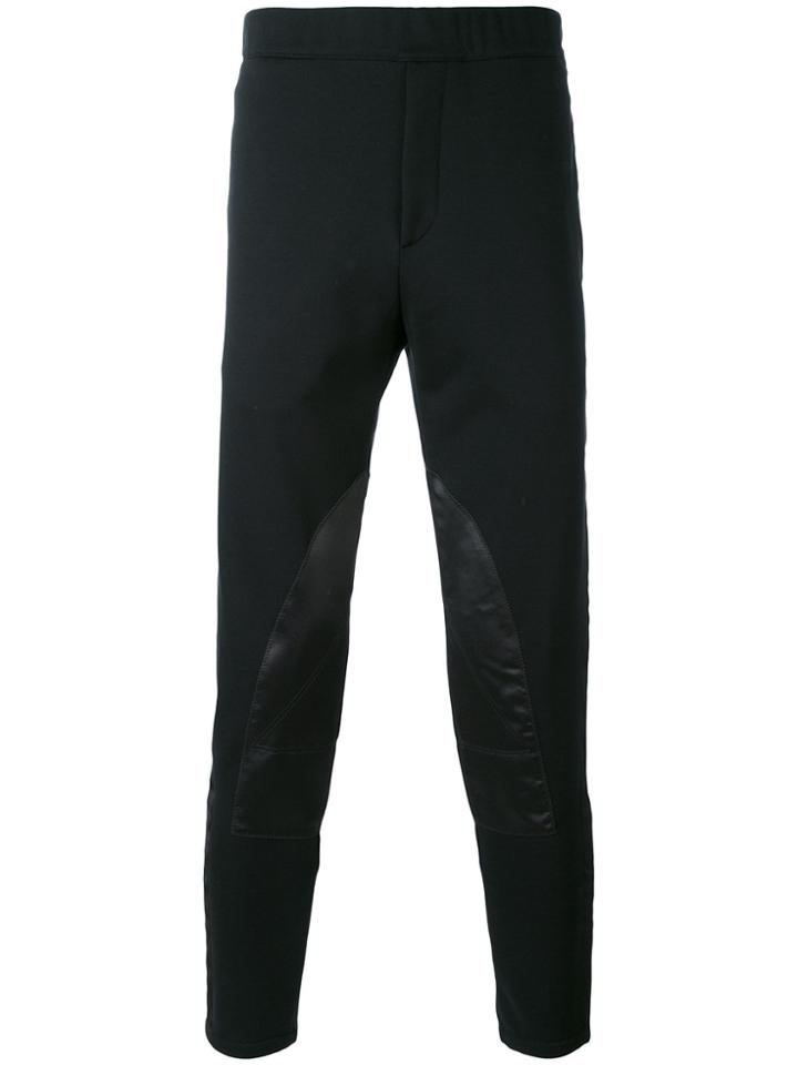 Alexander Mcqueen Panelled Track Pants - Black
