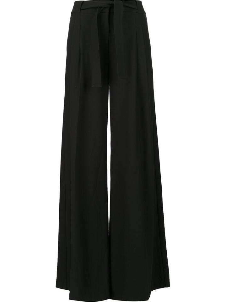 Zac Zac Posen Palazzo Pants, Women's, Size: 4, Black, Polyester/acetate