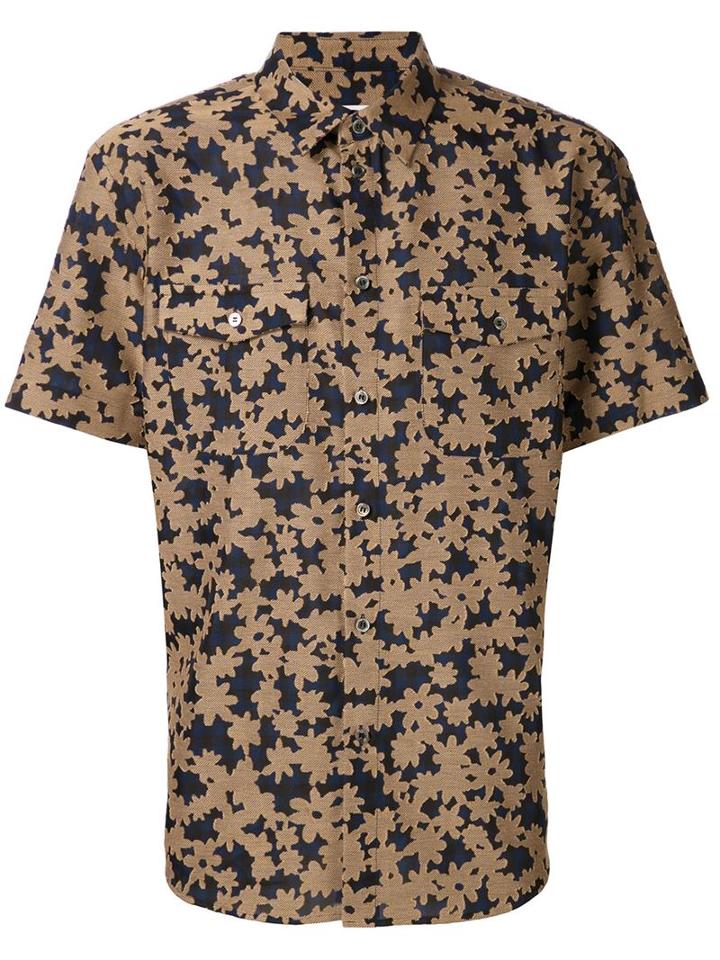 Julien David Woven Floral Shirt