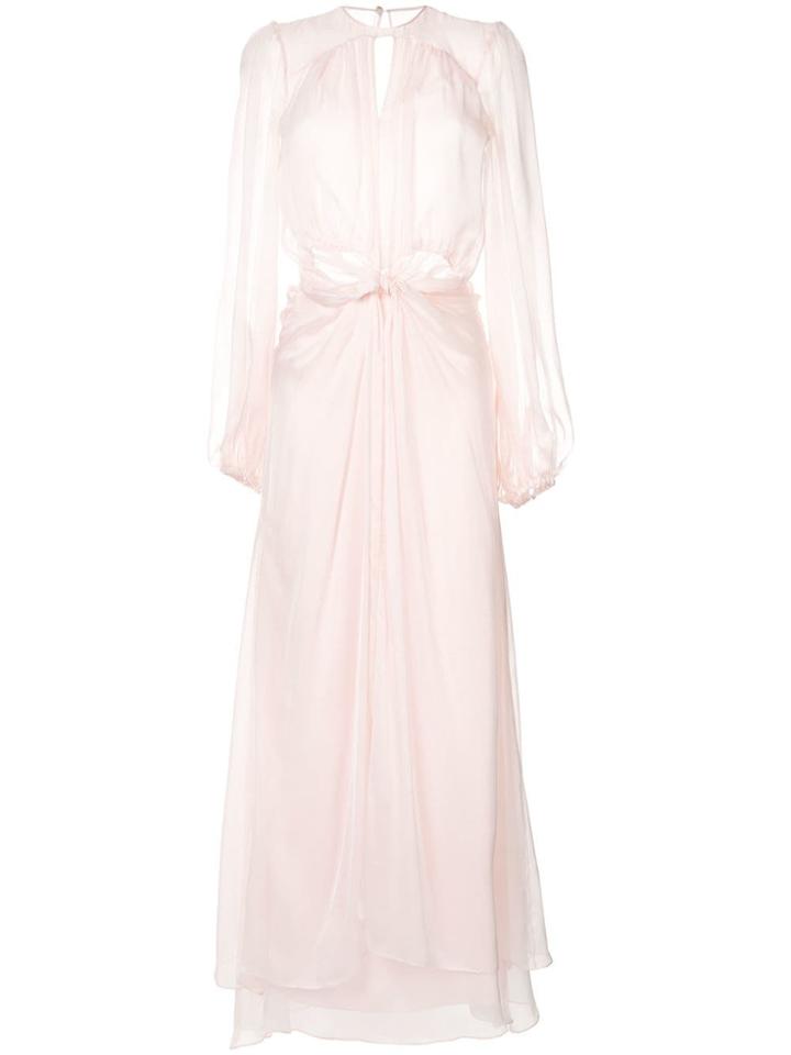 Temperley London Silk Day Dress - Pink