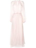 Temperley London Silk Day Dress - Pink