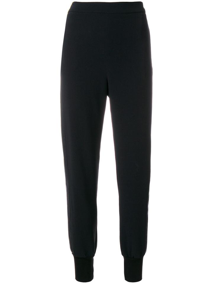 Stella Mccartney High-waisted Track Pants - Black