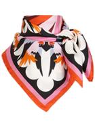 Fendi Parakeet Foulard - Orange