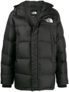 The North Face Contrast Logo Padded Coat - Black