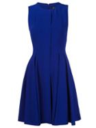 Proenza Schouler Pleated Dress, Women's, Size: 10, Blue, Acetate/viscose