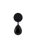 Dsquared2 Crystal Pierce Magnetic Earrings - Black