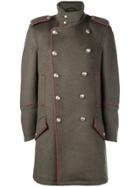 Diesel Black Gold Double-breasted Coat - Green