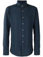 Fay - Classic Shirt - Men - Cotton - Xxl, Blue, Cotton