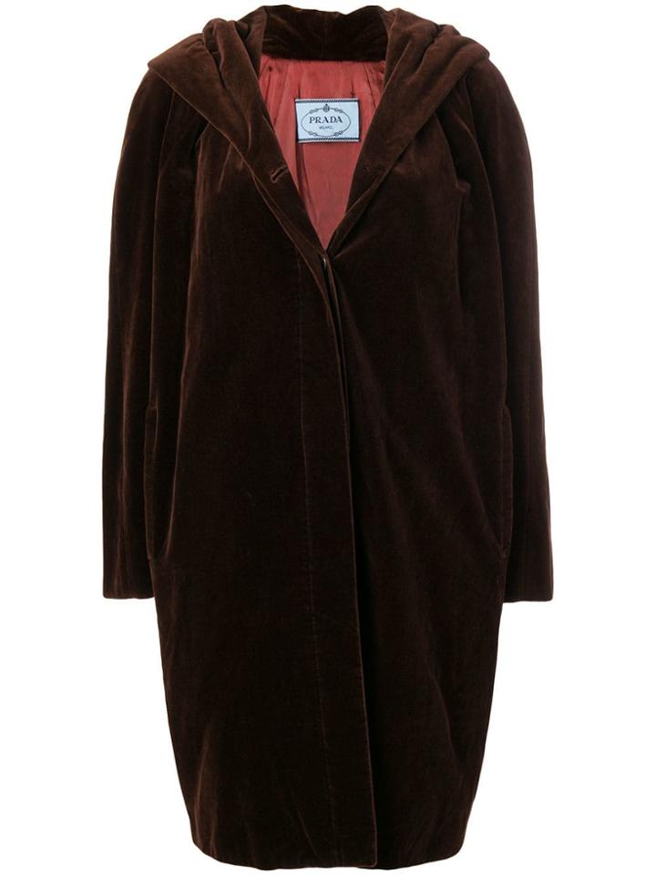 Prada Vintage Prada Coat - Brown