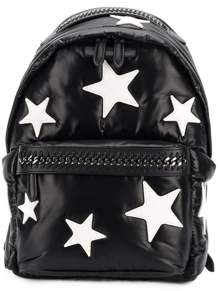 Stella Mccartney Falabella Go Stars Backpack - Black