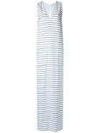 Tufi Duek Striped Maxi Dress - Blue