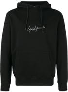 Yohji Yamamoto Signature Hooded Pullover - Black
