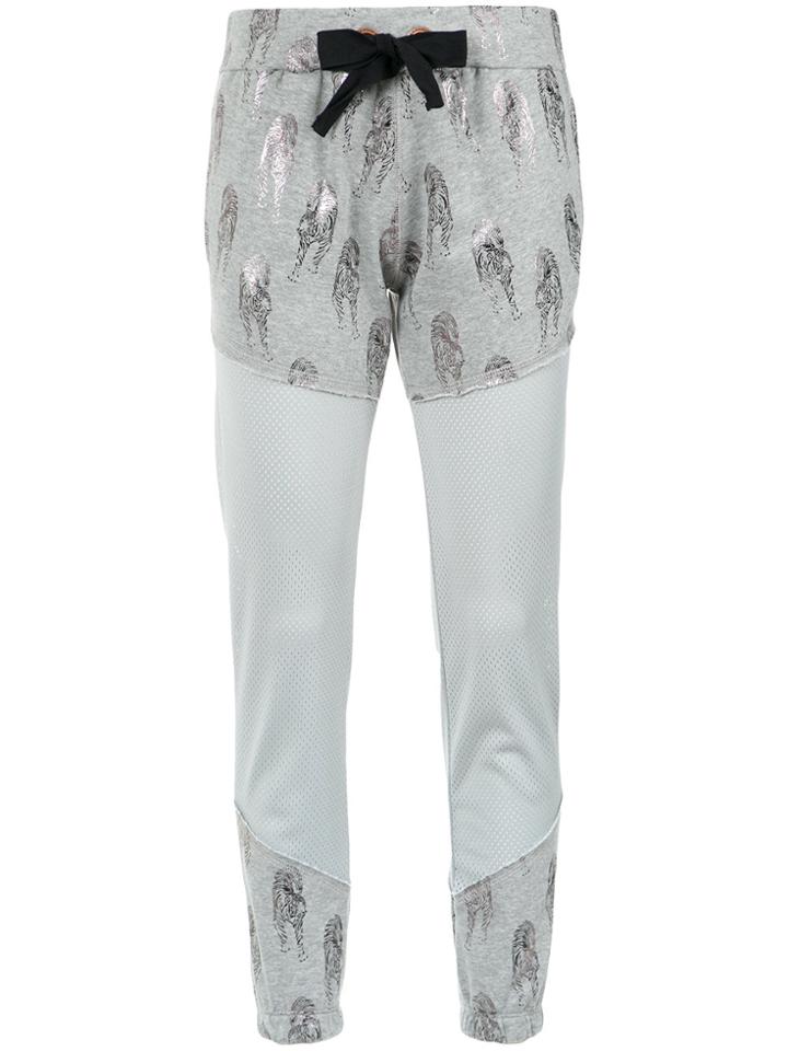 Andrea Bogosian Panelled Trousers - Grey