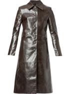 Wales Bonner Single Breasted Coat - Brown