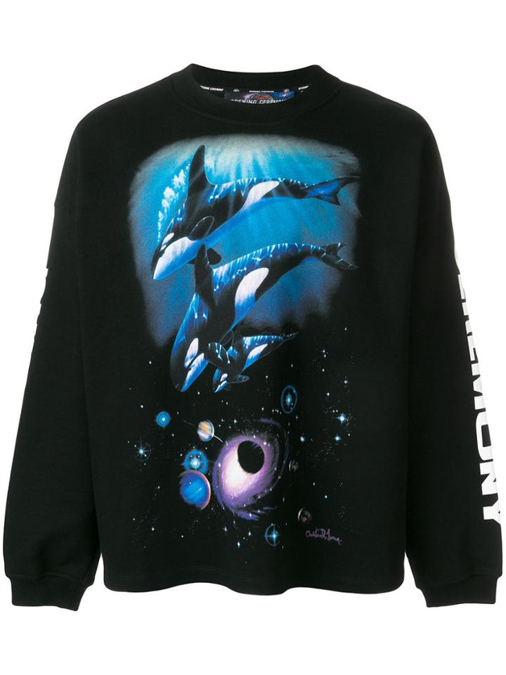 Opening Ceremony Graphic Print Sweatshirt - Black