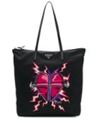 Prada Twin Tote Bag Set - Red