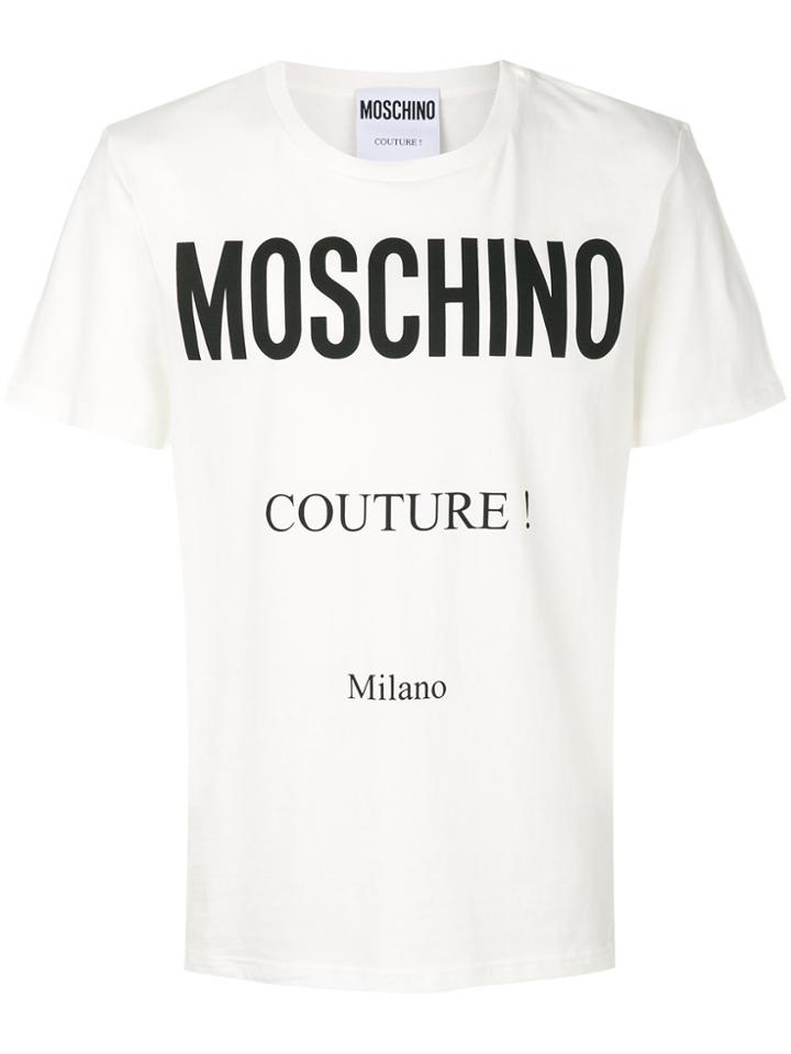 Moschino Couture Milano T-shirt - White