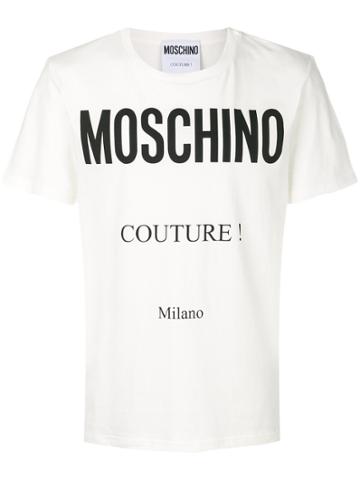 Moschino Couture Milano T-shirt - White