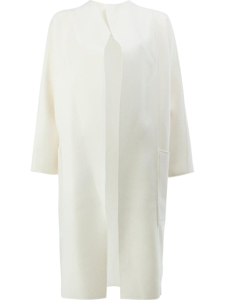 Maison Rabih Kayrouz Cocoon Coat - White