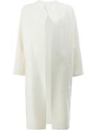 Maison Rabih Kayrouz Cocoon Coat - White